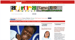 Desktop Screenshot of africaeafricanidades.com.br